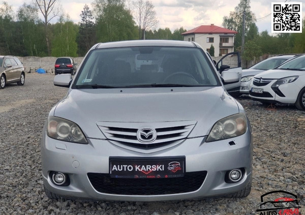 Mazda 3 cena 6900 przebieg: 194000, rok produkcji 2007 z Radzymin małe 529